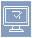 Computer with check icon
